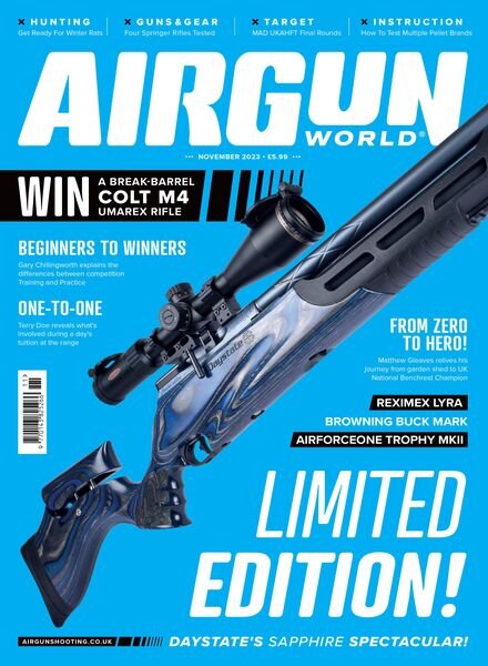 Airgun World – November 2023 Cover