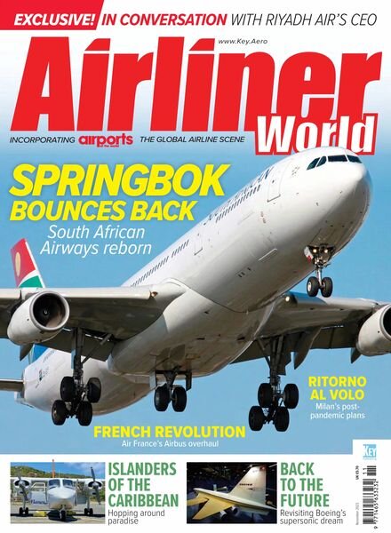 Airliner World – November 2023 Cover
