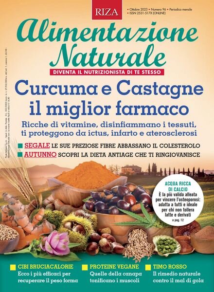 Alimentazione Naturale – Ottobre 2023 Cover