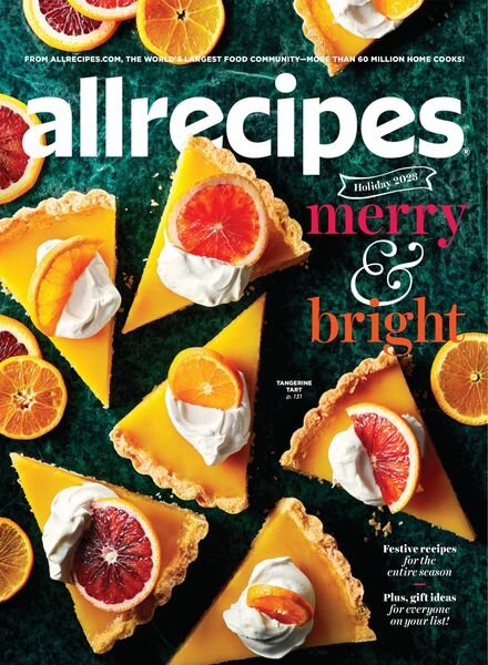 Allrecipes – Holiday 2023 Cover