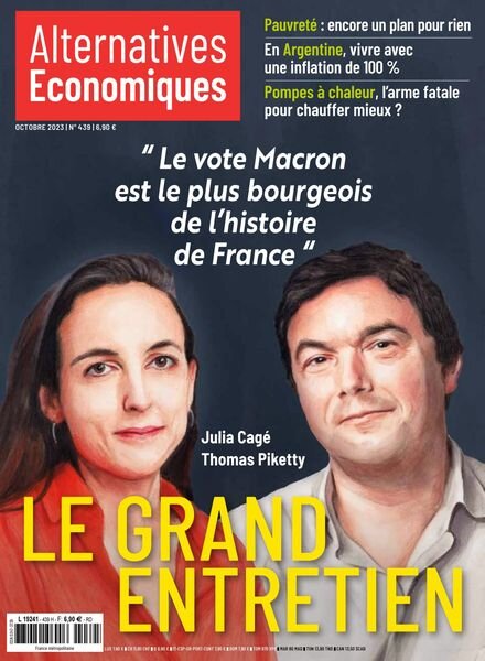 Alternatives economiques – Octobre 2023 Cover