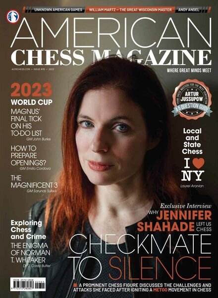 American Chess Magazine – Issue 35 – October 2023 Cover