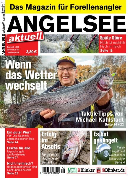 Angelsee Aktuell – November-Dezember 2023 Cover