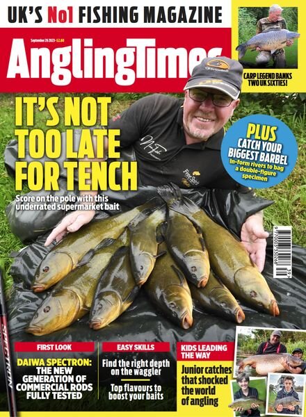 Angling Times – Issue 3639 – September 26 2023 Cover