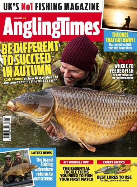 Angling Times – Issue 3640 – October 3 2023 Cover