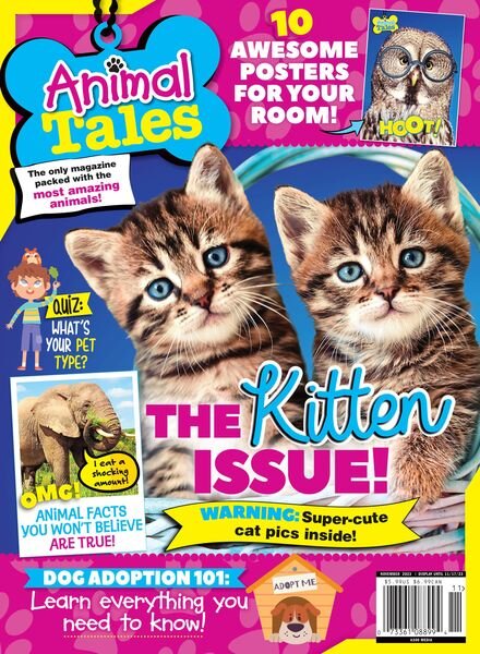 Animal Tales – November 2023 Cover