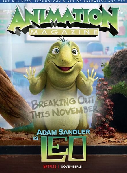 Animation Magazine – November 2023 Cover
