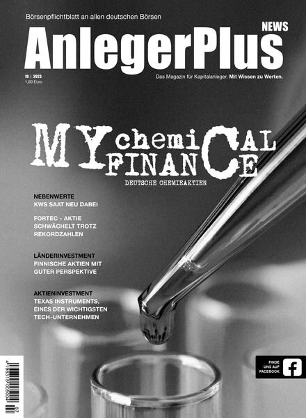 AnlegerPlus News – Oktober 2023 Cover