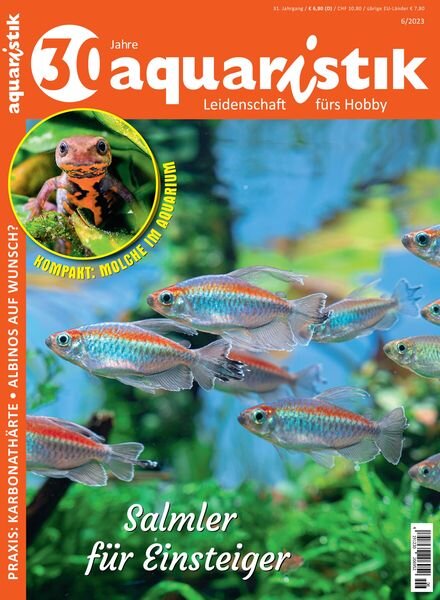 Aquaristik – September 2023 Cover