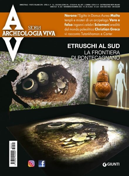 Archeologia Viva – Novembre-Dicembre 2023 Cover