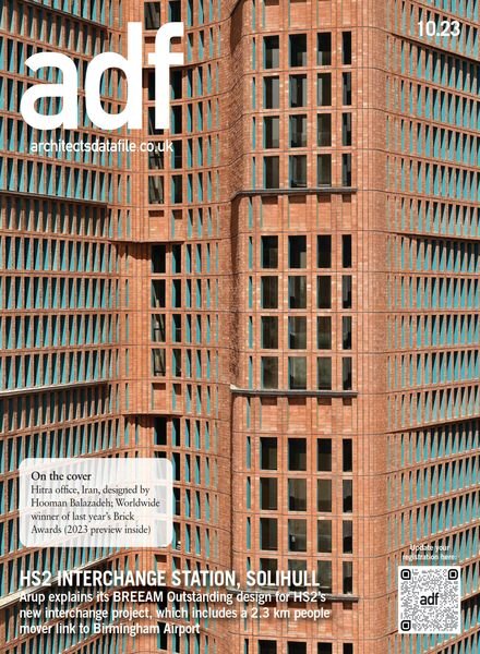 Architects Datafile ADF – October 2023 Cover
