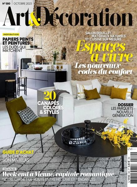 Art & Decoration – Octobre 2023 Cover