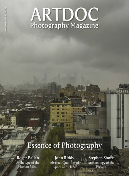 Artdoc Photography Magazine – Issue 3 2020 Cover