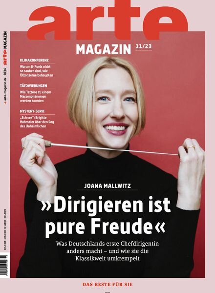 ARTE Magazin – November 2023 Cover