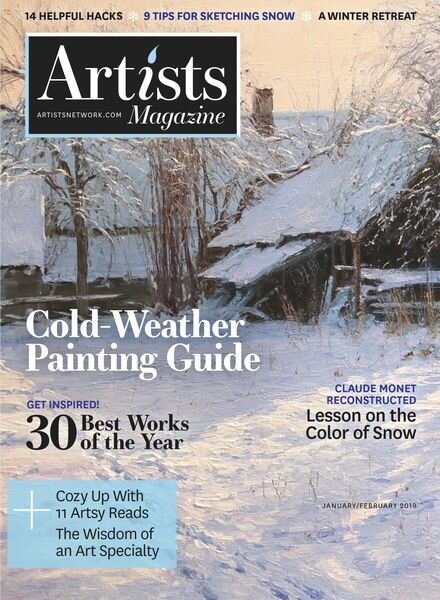 Artists Magazine – January-February 2019 Cover