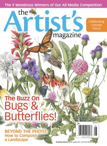 Artists Magazine – July-August 2015 Cover