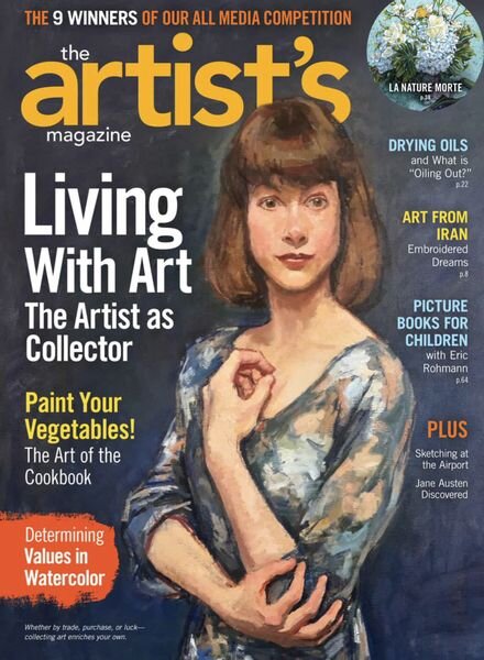 Artists Magazine – July-August 2017 Cover