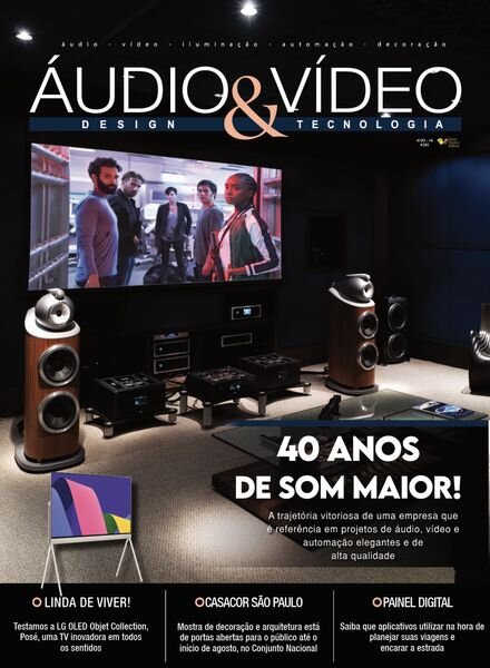 audio & Video Design e Tecnologia – Outubro 2023 Cover