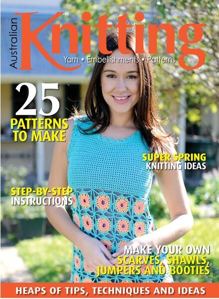 Australian Knitting – October 2023 Cover