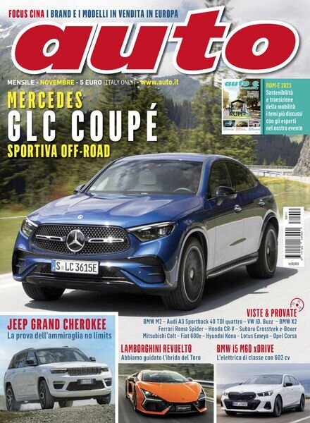Auto – Novembre 2023 Cover