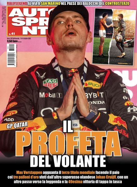 Auto Sprint – 10 Ottobre 2023 Cover