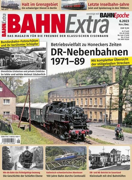 Bahn Extra – November-Dezember 2023 Cover