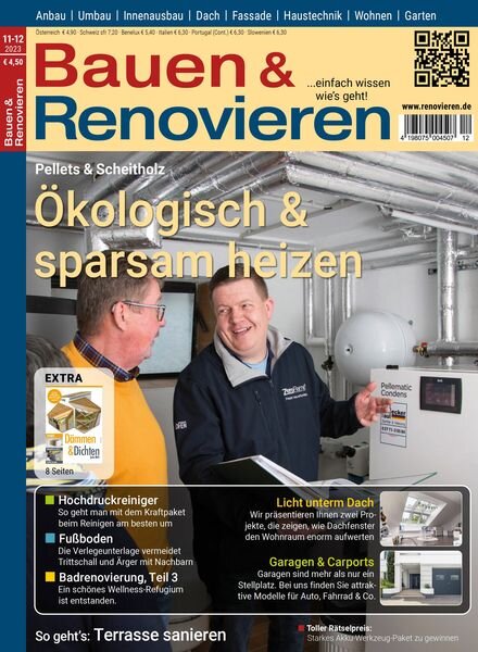 Bauen & Renovieren – November-Dezember 2023 Cover