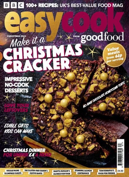 BBC Easy Cook UK – Christmas 2023 Cover