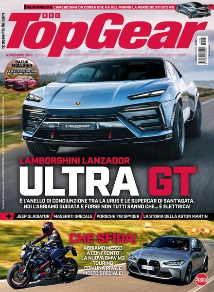BBC Top Gear Italia – Novembre 2023 Cover