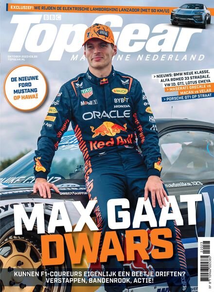 BBC Top Gear Netherlands – Oktober 2023 Cover