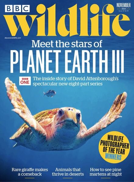 BBC Wildlife – November 2023 Cover