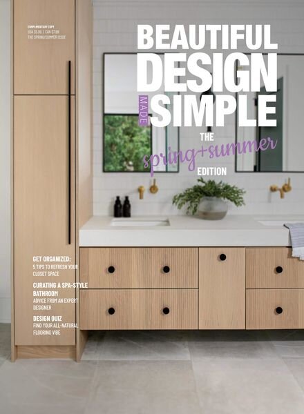 Beautiful Design Made Simple – Spring-Summer 2023 Cover