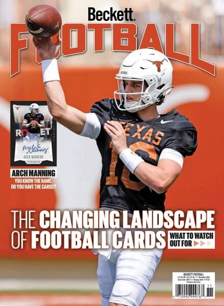Beckett Football – November 2023 Cover