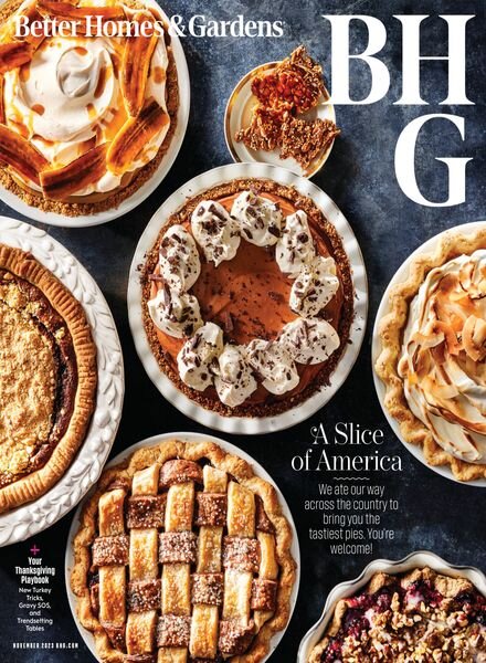 Better Homes & Gardens USA – November 2023 Cover