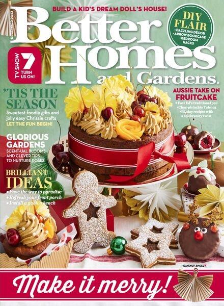 Better Homes and Gardens Australia – December 2023 Cover
