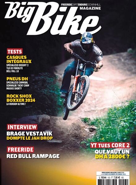 Big Bike Magazine – Octobre-Decembre 2023 Cover