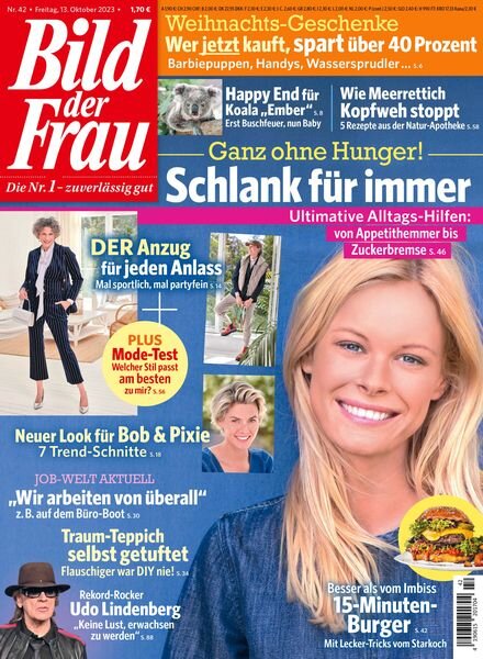 Bild der Frau – 13 Oktober 2023 Cover