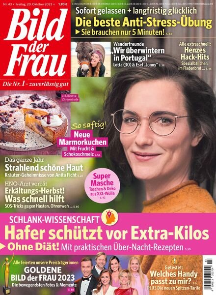 Bild der Frau – 20 Oktober 2023 Cover
