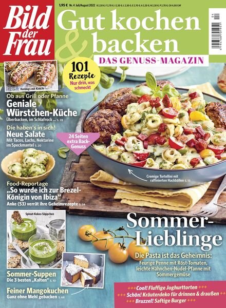 Bild der Frau Gut Kochen & Backen – Juli-August 2022 Cover