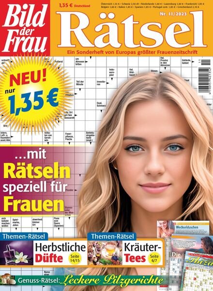 Bild der Frau Ratsel – November 2023 Cover