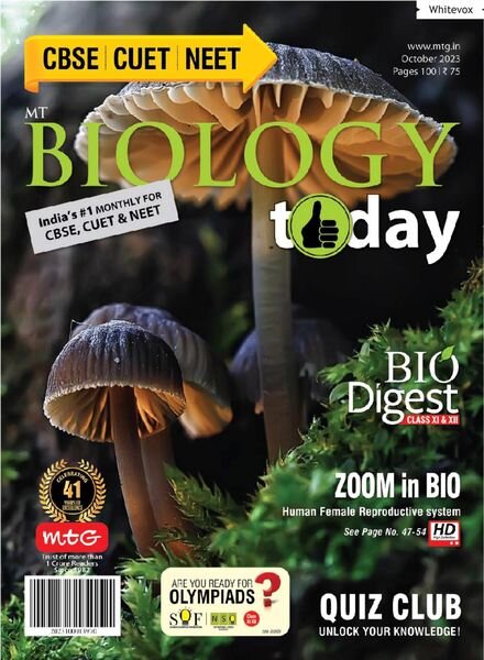 Biology Today – October 2023 Cover