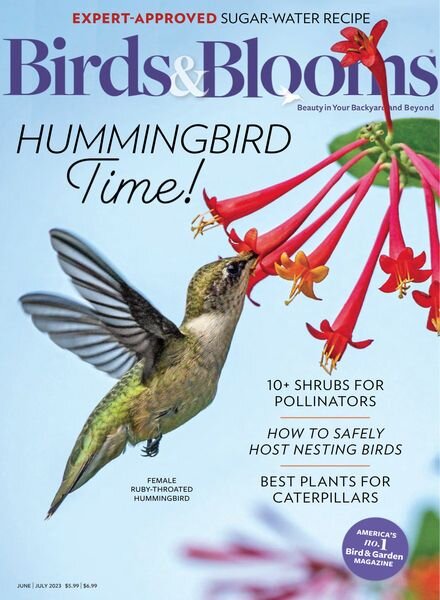 Birds & Blooms – June-July 2023 Cover