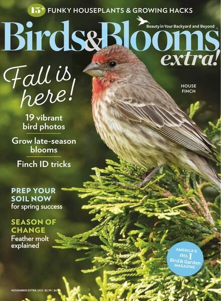 Birds and Blooms Extra – November 2023 Cover