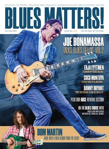 Blues Matters! – Issue 134 – October-November 2023 Cover