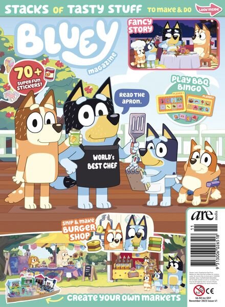 Bluey Magazine – November 2023 Cover