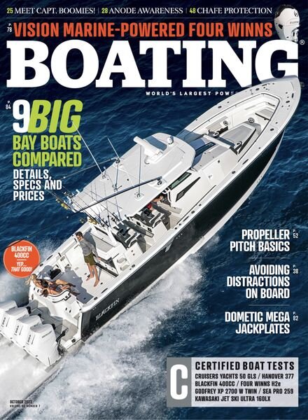 Boating – October 2023 Cover