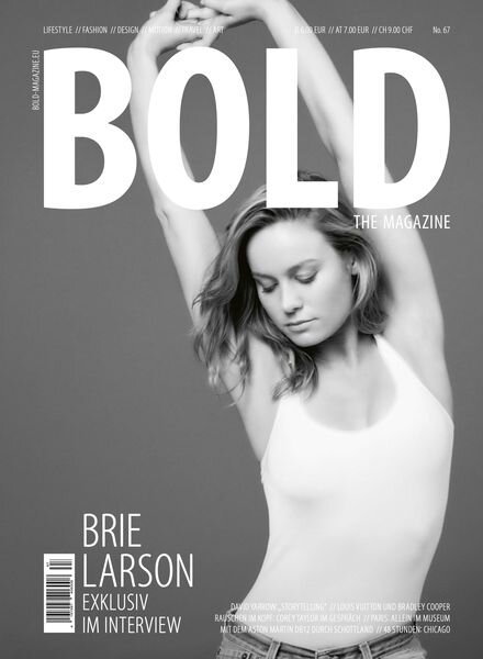 Bold The Magazine – 28 Oktober 2023 Cover
