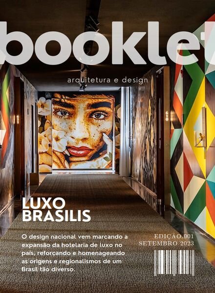 Booklet Arquitetura e Design – Setembro 2023 Cover