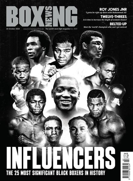 Boxing News – 19 October 2023 Cover