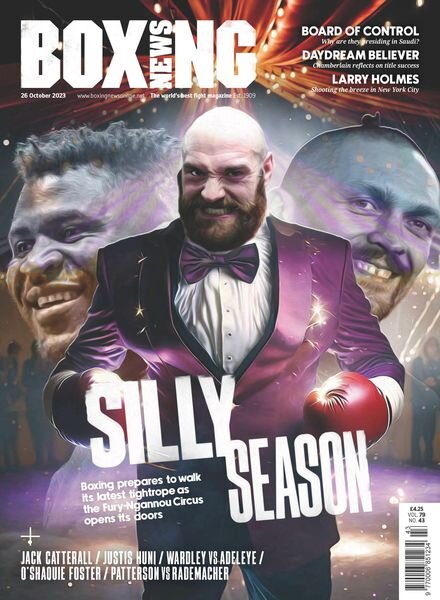 Boxing News – 26 October 2023 Cover